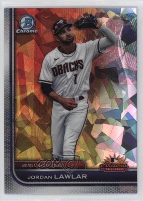 2023 Bowman Chrome 2022 AFL Fall Stars Atomic Refractor 51/150 Jordan Lawlar 3gr