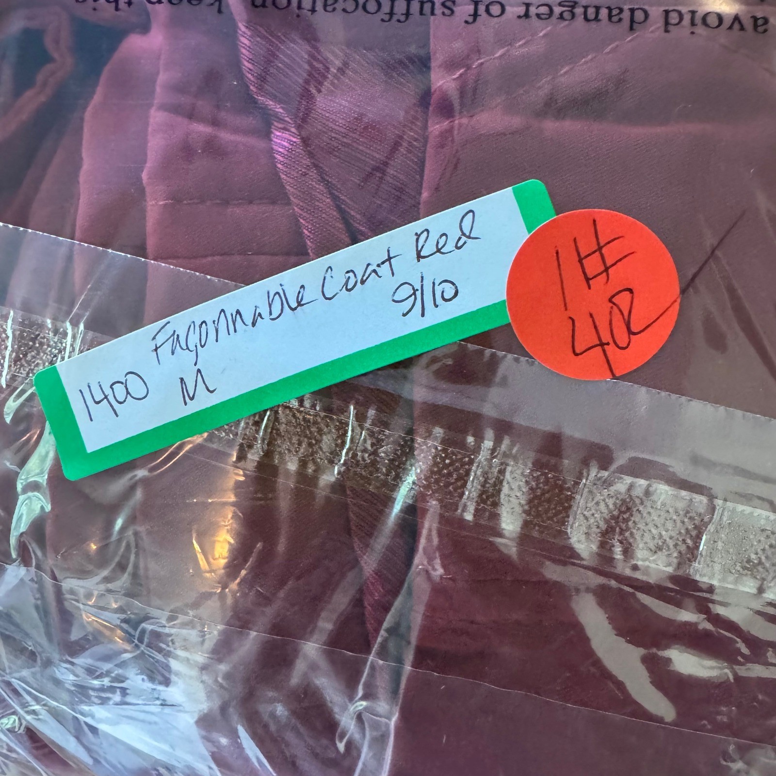 Façonnable Quilted Button Down Jacket Womens M Re… - image 9