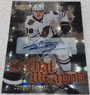 25-26 METAL UNIVERSE LETHAL WEAPON AUTO - CONNOR BEDARD #LW-1 BLACKHAWKS SSP