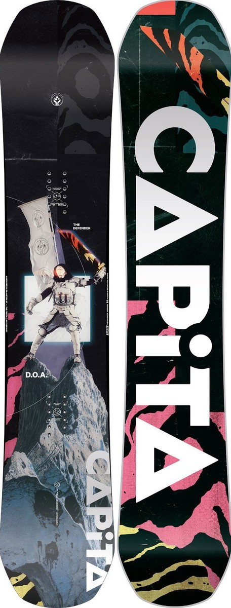 Capita DOA Defenders of Awesome Snowboard 158 cm True Twin New