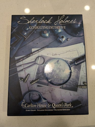 Sherlock Holmes Beratung Detective Carlton House & Queen's Park Brettspiel