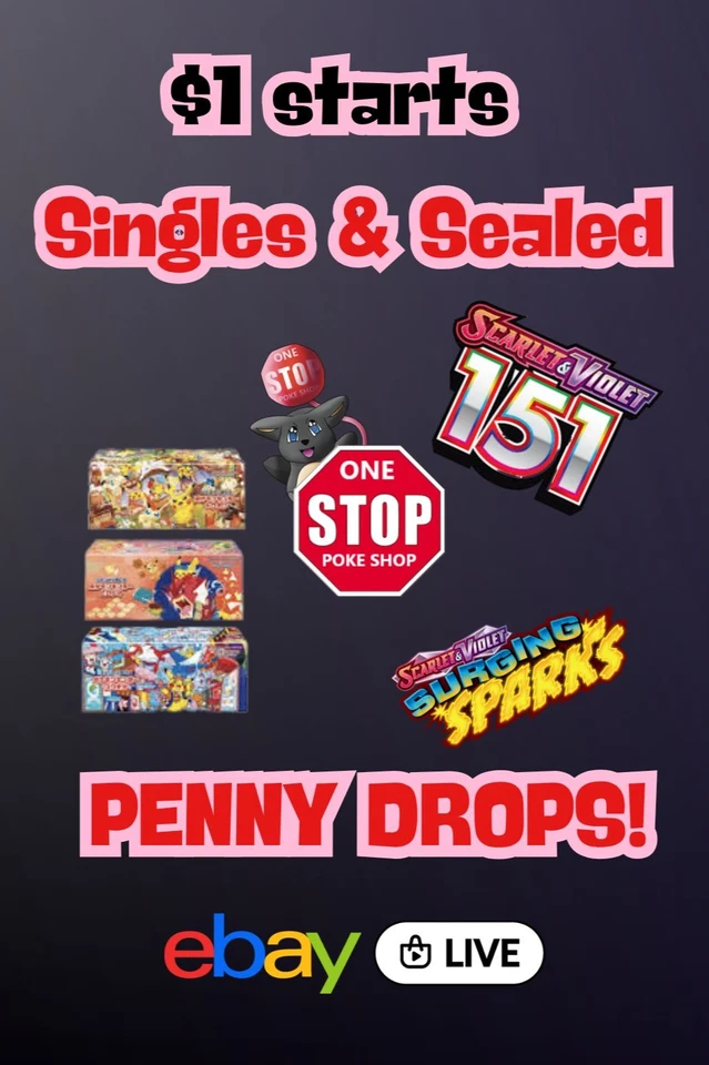 King's Birthday Stream - $0.99 starts + PENNY DROPS!