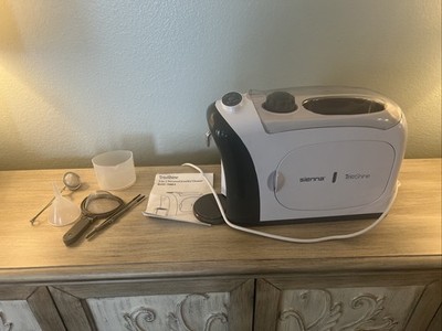 Sienna TrioShine 3 in 1 Ultrasonic Jewelry Cleaner White Sanitizer FREE SHIPPING