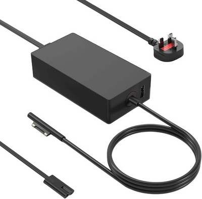 65W Surface Pro/Laptop Ladegerät für Microsoft Surface Pro 8-3 Book Laptop UK Stecker