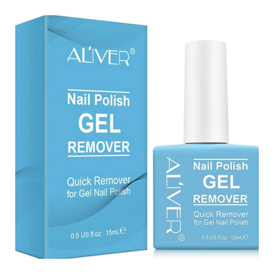 ALIVER GEL REMOVER SEMI-PERMANENT ENAMEL 15ML VEGAN