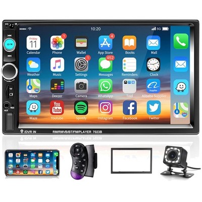 Car Stereo Double Din Bluetooth MP5 Player 7'' Touch Screen