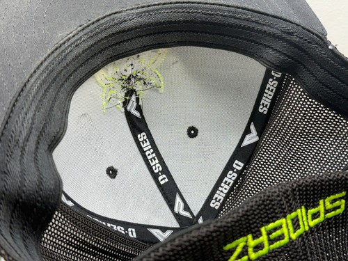 SPIDERZ D Series 4D5 Pacific Headwear Hat (SM-MD) Black Spider LOGO Mesh Back - Picture 14 of 16