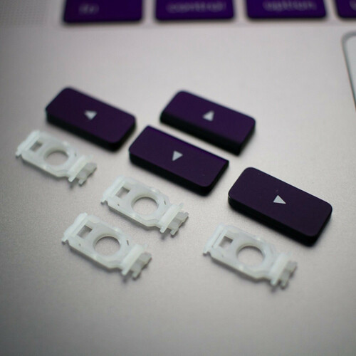 Arrow Key Cap & Scissor Clip For MacBook Pro M1 M2 A2141 A2251 A2338 A2289 A2179 - Picture 23 of 33