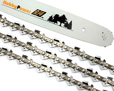 3x Sägeketten 45cm mit Schwert 3/8 62TG 1,3 mm für Stihl MS 170 MS180