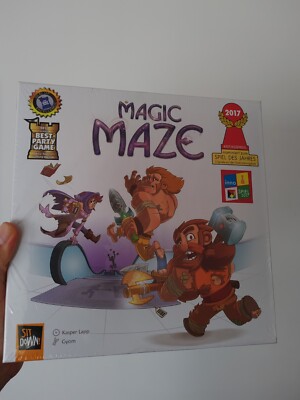 Magic Maze Brettspiel von Kasper Lapp, Sitdown Games nagelneu und versiegelt - selten