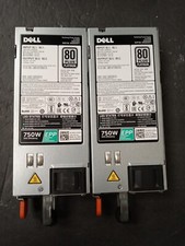 Dell PowerEdge D750E-S6 750W 80 Plus Platinum Power Supply P/N:05RHVV LOT OF 2
