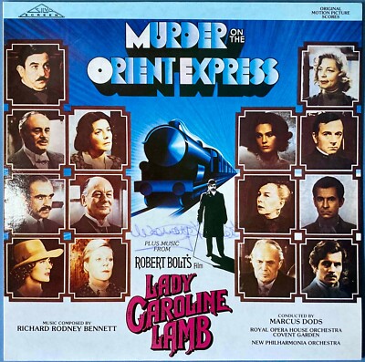 Murder on the Orient Express ORIGINAL Vinyl LP  SIGNED by Wendy Hiller