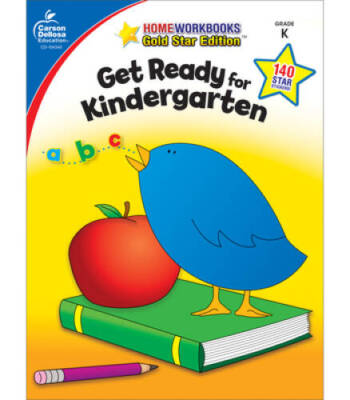 Get Ready for Kindergarten: Gold Star Edition (Home Workbooks) - GOOD