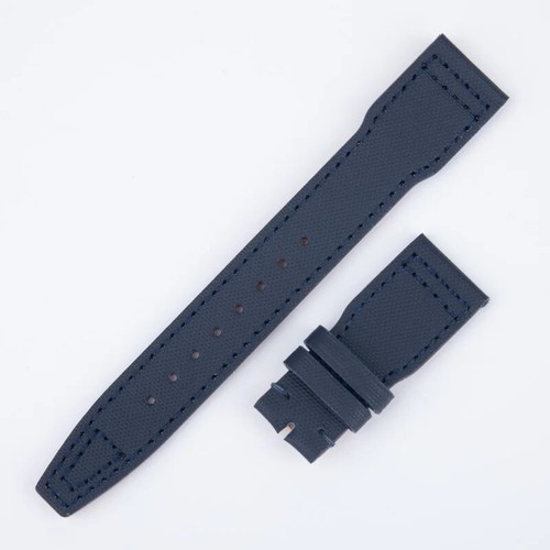 20/21/22 mm Calfskin Leather Nylon Watchband For IWC Pilot SPITFIRE MARK18 - Picture 35 of 37