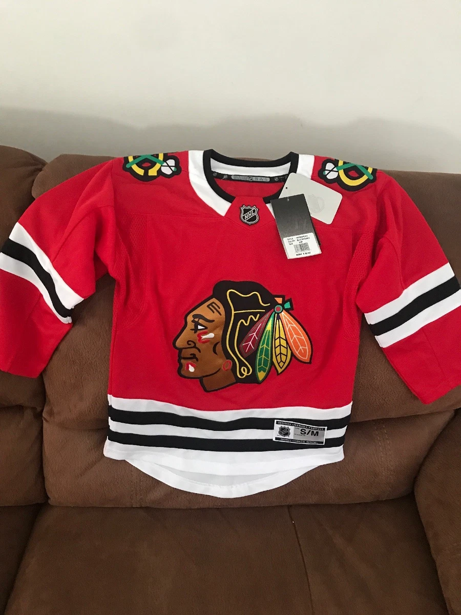 Authentic youth hotsell blackhawks jersey
