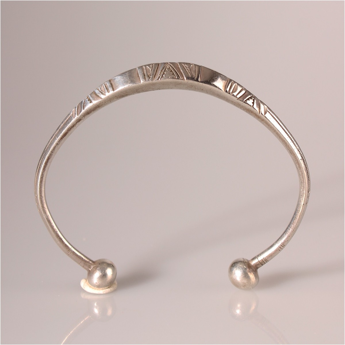 【TOUAREG SILVER / トゥアレグ族 】\"Bangle 06\" Touareg Silver (トゥアレグシルバー) Bangle 06 / バングル06