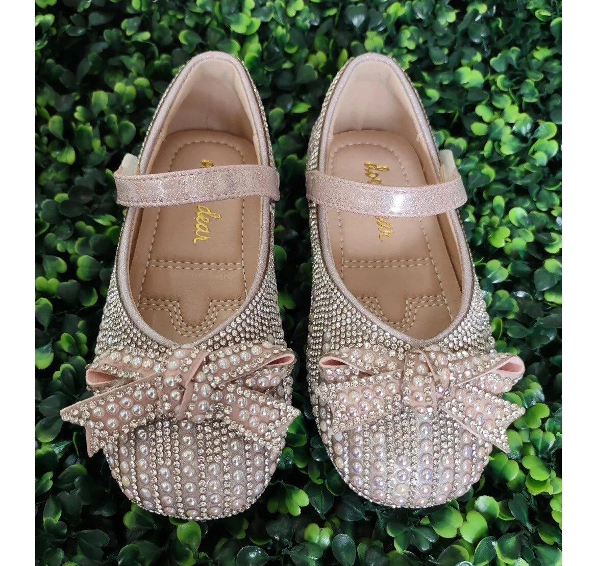 Little girl rhinestone shoes 2025
