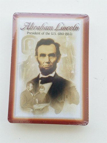 Abraham Lincoln President of the US 1861 to 1865 Playing Cards - Picture 2 of 8