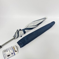 4 Pack  Golf Bag Umbrellas Blue and White COMES WITH COVER BRAND NEW 