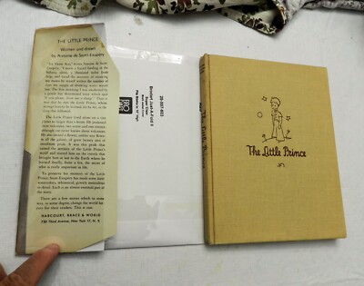 1948ca, The Little Prince by Antoine de Saint-Exupery, HBw/dj