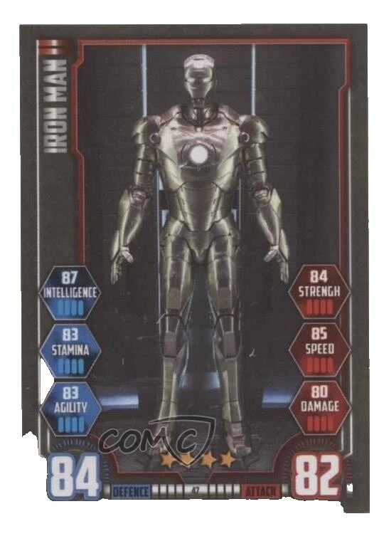 Iron Man Topps Collectable Trading Cards