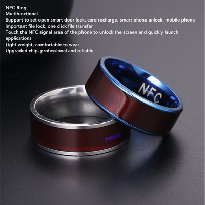 Smart NFC Ring Lightweight Intelligent Multifunctional Wearable Smart Ring F NHE