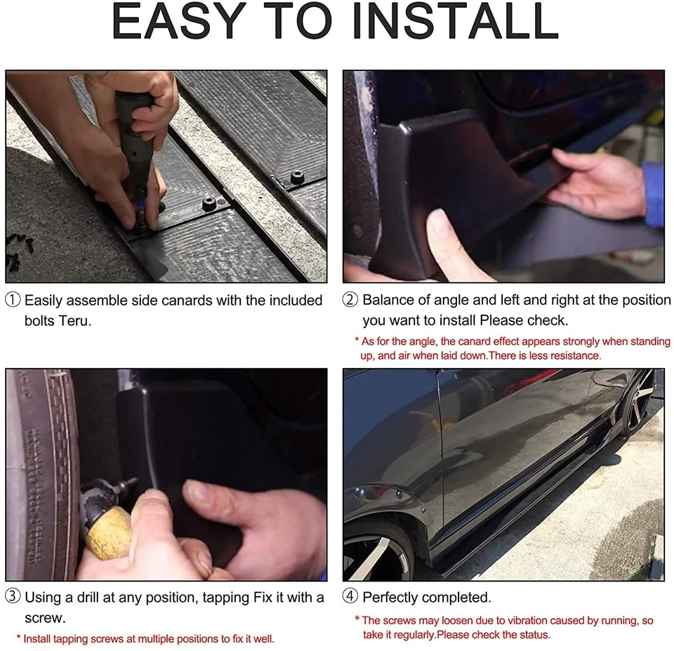 78.7'' Carbon Side Skirt Extension Splitter Panels Lip For Lexus IS C 2009-2015 - image 4 of 4