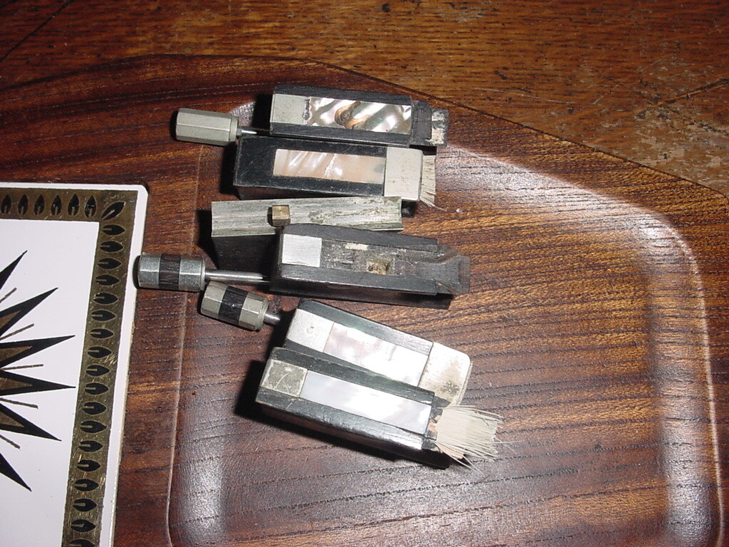 SIX VINTAGE VIOLIN BOW FROGS 4/4 PARTS OR REPAIR eBay