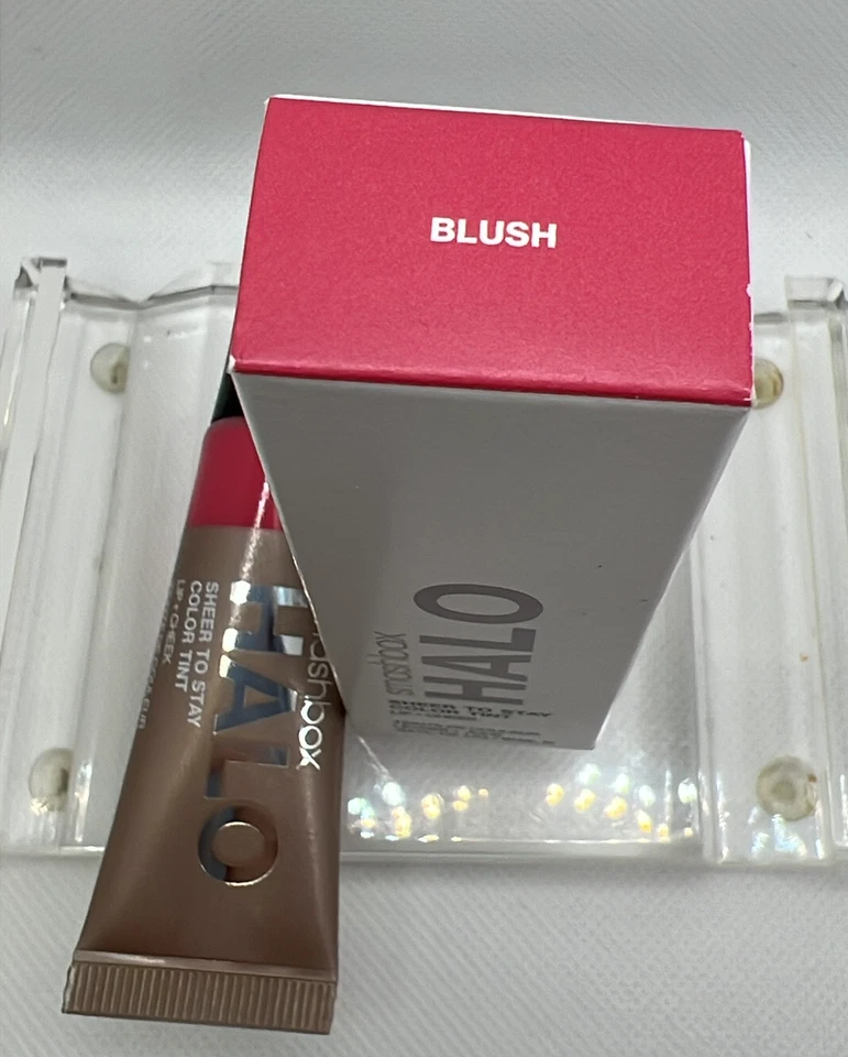 2 Smashbox Halo Sheer to Stay Color TINT LIP Cheek Blush 10ml each Ret$28 - Image 4 of 4