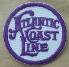 Cloth  Railroad  Patch    ACL      UNUSED Condition       ATLANTIC COAST LINE