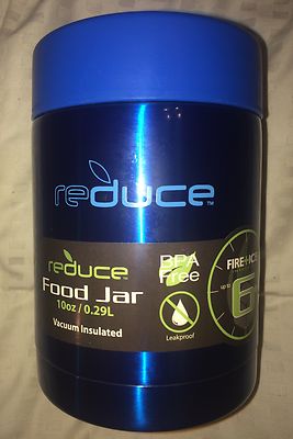 Reduce Fire+Ice Stainless Steel 6 Hour Vacuum Insulated 10oz Food Jar Leak Proof