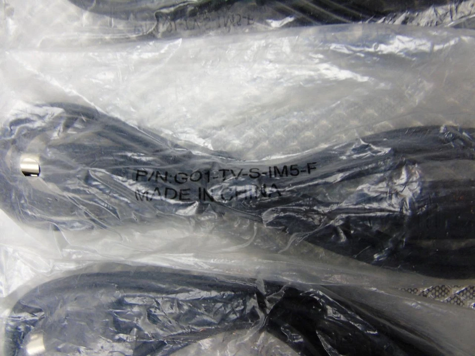 Lote de 20 - Cable de cámara de video NVidia EVGA S-VIDEO - G01-TV-S, GO1-TV-S Foto 3 de 4