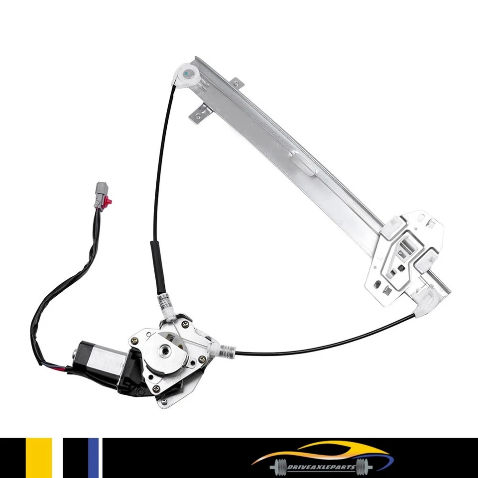 Regulador de ventana eléctrica delantero izquierdo derecho para Honda Civic 2D cupé 01 con motor Foto 3 de 4