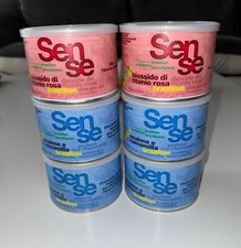 Zestaw 6x 400ml Sense wosk do depilacji, 2x różowy + 4x niebieski