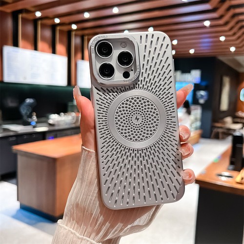 For iPhone 15 Pro Max 14 Pro 13 12 Heat Dissipation MagSafe Magnetic Case Cover - Picture 11 of 13