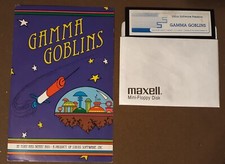 Gamma Goblins by Sirius 1981 Software Arcade Game for Apple II plus computers