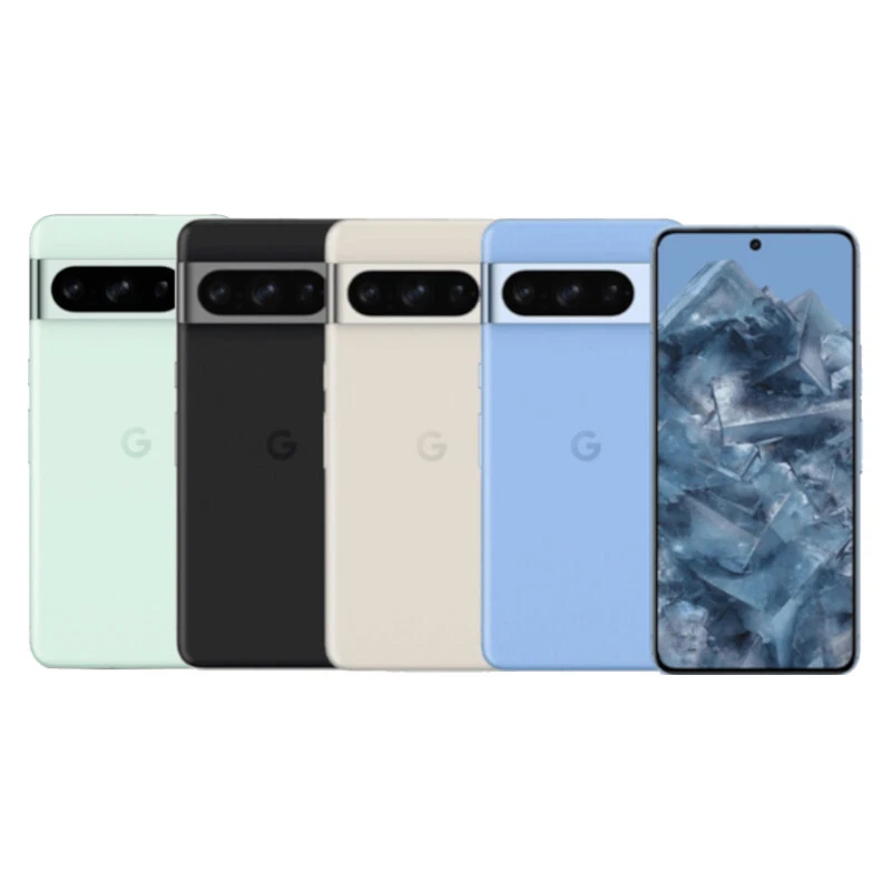 Google Pixel 8 Pro - 128GB 256GB 512GB - Black, Blue, Pink - Very Good