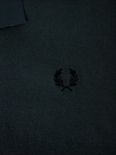 Fred Perry Classic Wool-Blend Sweater, NWT - Men’s 2XL - Gunmetal, $150, K9601 - Picture 10 of 12