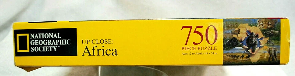 2 Jigsaw Puzzles: Up Close Africa 750 Pcs. & Family Pride 1000 Pcs. New  S9391 - Image 4 of 4