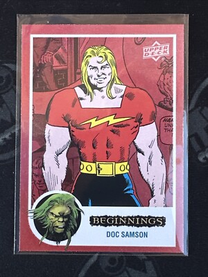 2023 Marvel Beginnings Vol 2 Series 2 #FFX166 Doc Samson Flipped FX Red #/41