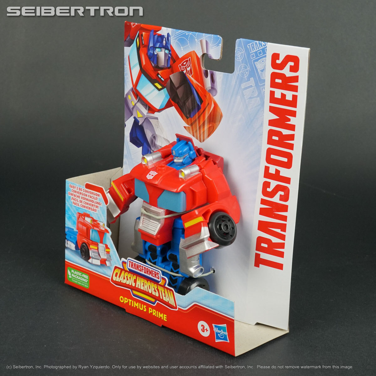 OPTIMUS PRIME Transformers Classic Heroes Team Rescue Bots Hasbro