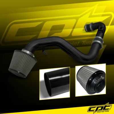 For 06-09 Golf GTI Turbo 2.0T FSI Black Cold Air Intake + Stainless Steel Filter