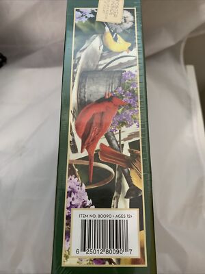 Cobblehill 1000 Piece Summer Adirondack Birds Puzzle - Family Friendly Jigsaw With Linen Finish