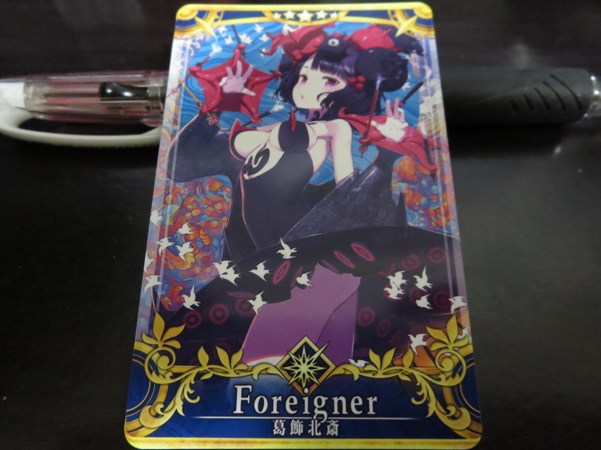 FGO Fate Grand Order Arcade Card Servant Katsushika Hokusai FGO Fate Grand Order Arcade Card Servant Katsushika Hokusai