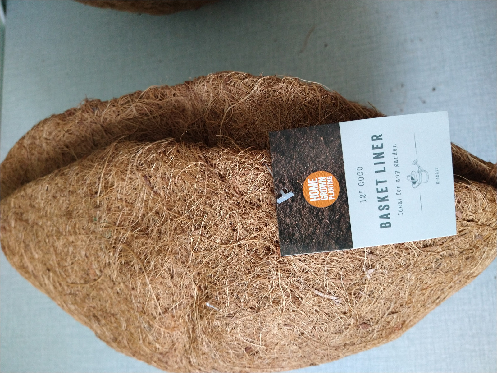 NEW set of 2 ( each 30cm ) Bowl Shaped Coconut Hanging Basket Liners eBay