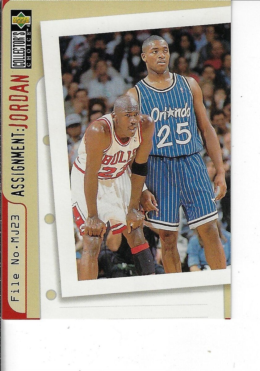 MICHAEL JORDAN 1996 UD COLLECTORS CHOICE ASSIGNMENT WITH MICHAEL JORDAN 1996 UD COLLECTORS CHOICE ASSIGNMENT WITH