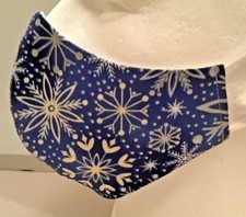 Winter Holiday Fashion Face Mask Reversible Adjustable Soft Elastic