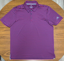 Adidas Men's L Golf Ultimate 365 2-color Stripe Polo Shirt