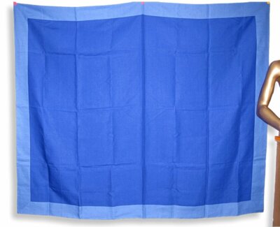 Hermes Azur Blue Linen Tablecloth 150 x 182 cm, New! | eBay