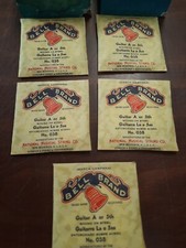 5 Bell Brand Guitar Steel String A or 5th Wound Silvertoned  National +Box  50's